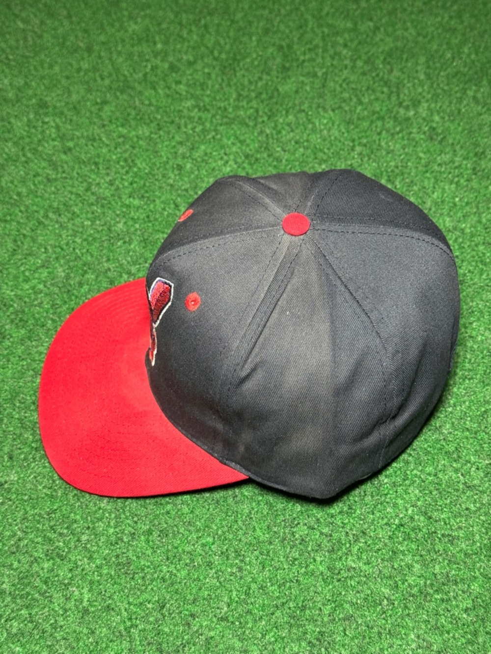 Cleveland Indians Vintage Chief Wahoo Snapback Cap Baseball Hat Twins MLB - Picture 4 of 7